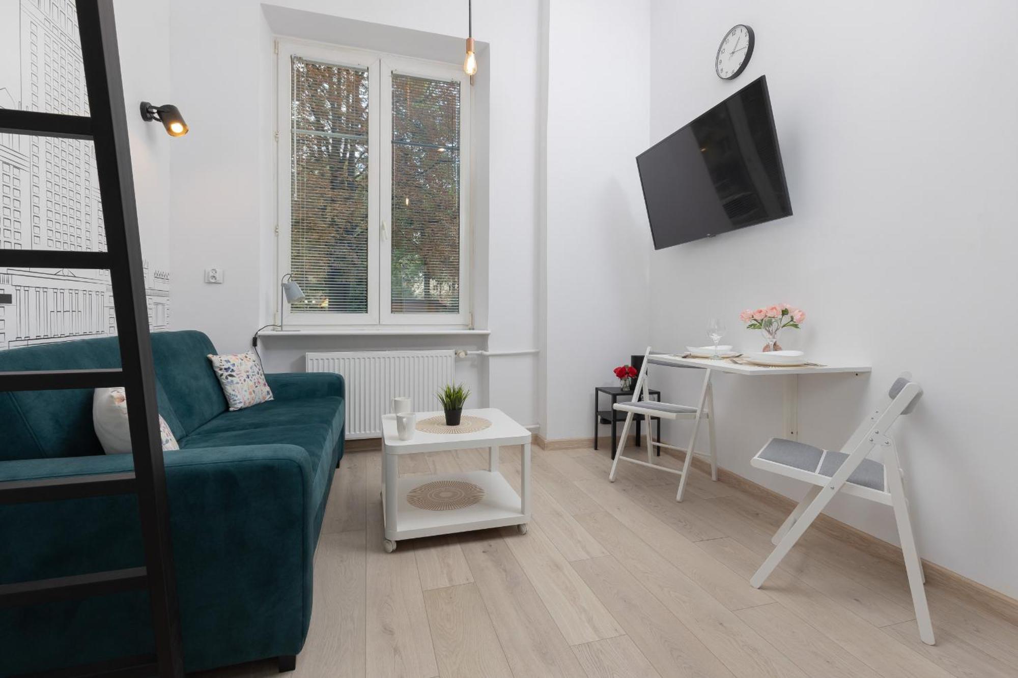 Aleja Wyzwolenia Studio with Mezzanine Warsaw Downtown by Noclegi Renters Extérieur photo